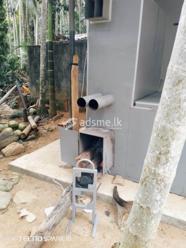 flat bed dryer (ගම්මිරිස් සදහා විජලන යන්ත්‍ර )
