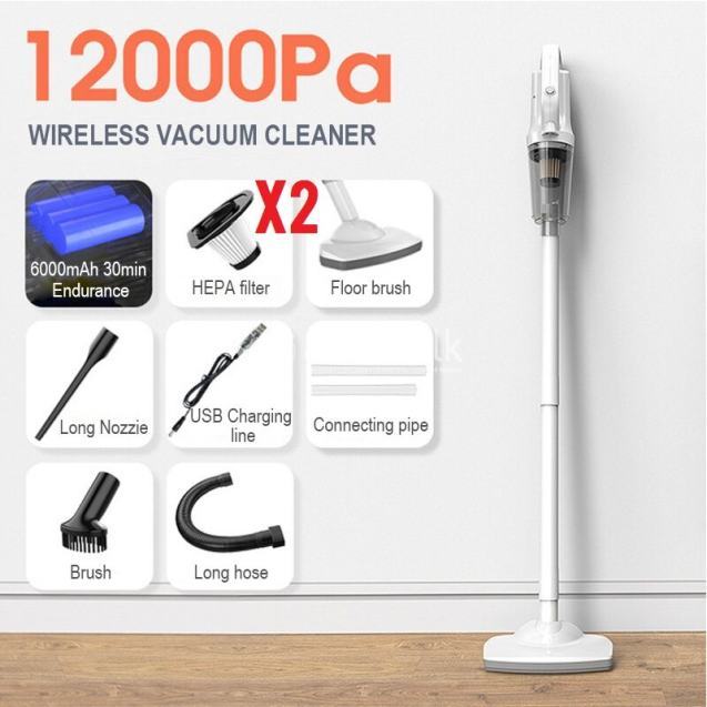 Vacuum Cleaner Wireless & Portable JB-168 - High Quality
