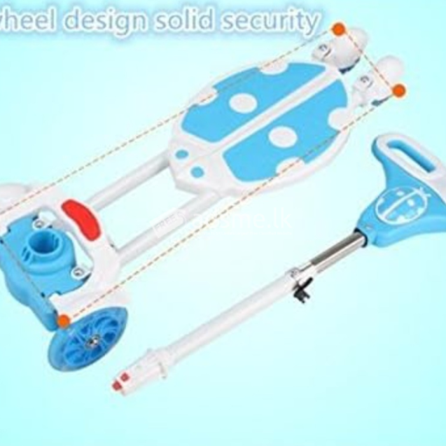 4 Wheel Double Board Self Propelled Kids Foot Scooter