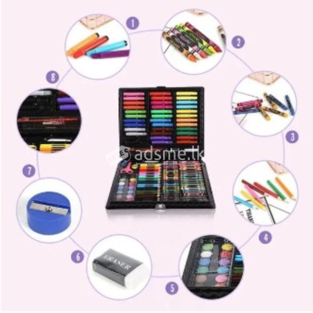New Stationery 150 IN 1 Children Intellectual Painting Tool Gift Box Painting Brush Watercolor Pen Set DIY Gift School Student