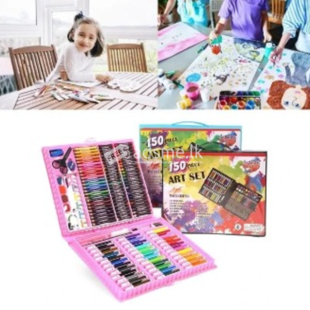 New Stationery 150 IN 1 Children Intellectual Painting Tool Gift Box Painting Brush Watercolor Pen Set DIY Gift School Student