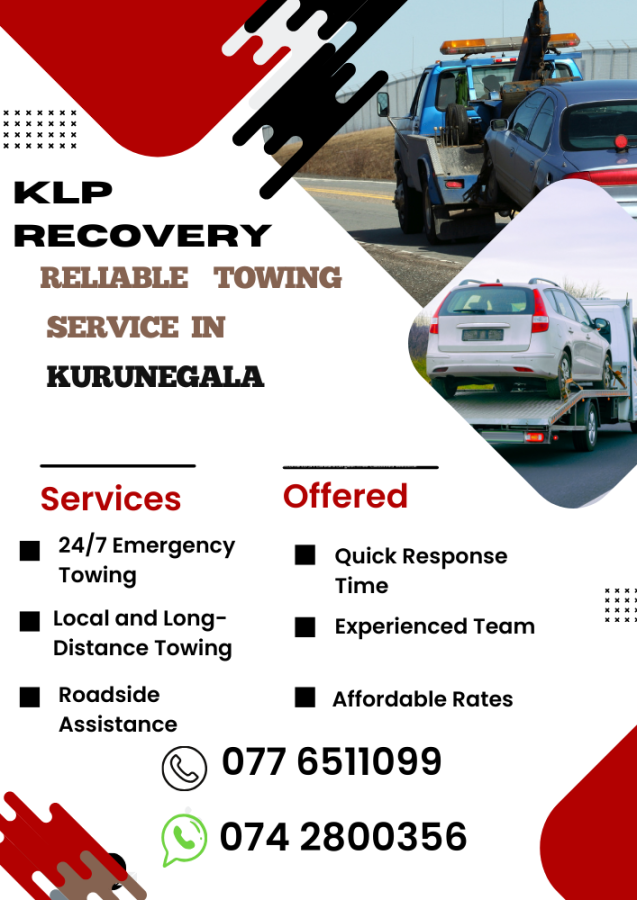 Vehicle Recovery & Accident Repairs Kurunegala