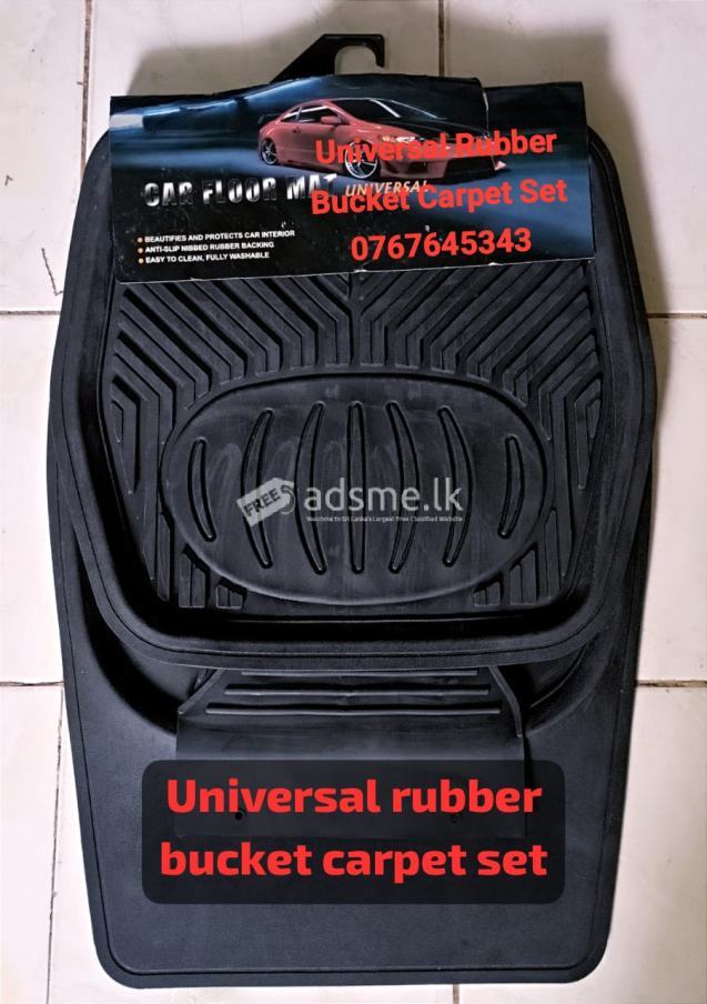 UNIVERSAL Car BUCKET CARPET SET