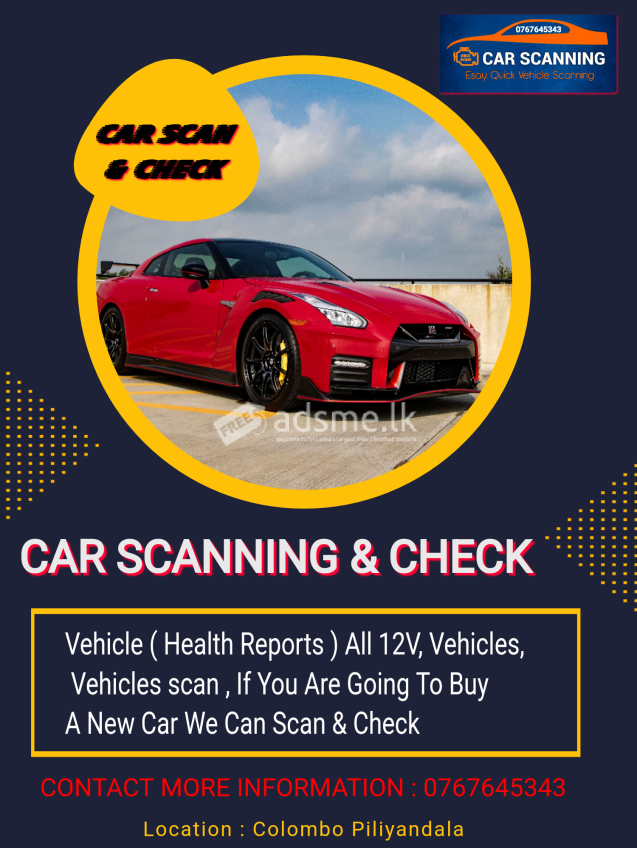 Vehicle scan & check