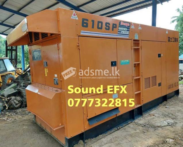Generator Rent for Events  Colombo
