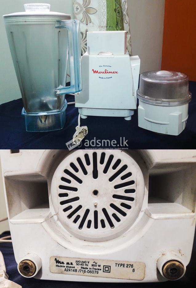 Original Moulinex Blender & Grinder 1L (Motor Burned)