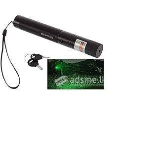 Green Laser Pointer - Strong 8km Distance Quality Beam