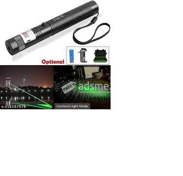 Green Laser Pointer - Strong 8km Distance Quality Beam