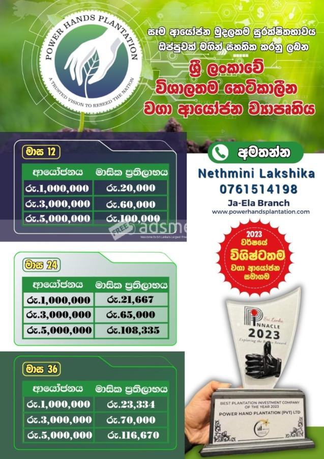 Power Hands Plantation ( PVT ) LTD