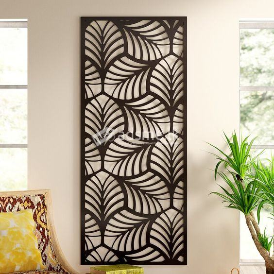 CNC rauter Cut Wall Panel Design (Salon/Home/Office)