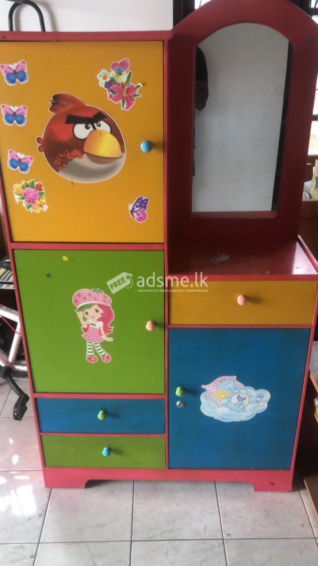 Modern Rainbow Baby Cupboard for sale