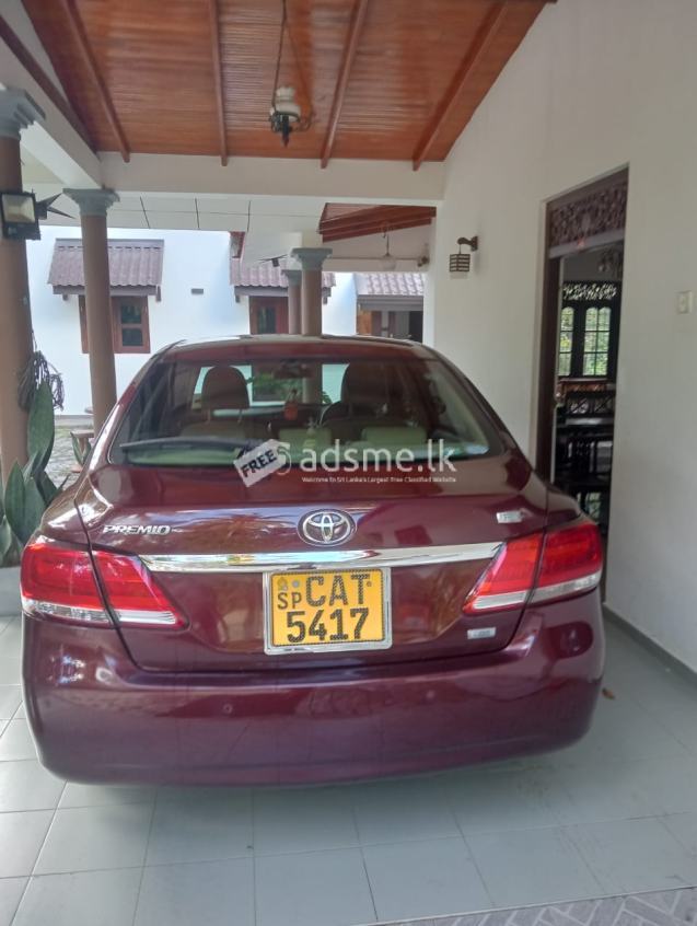 Toyota Premio 2016 (Used)