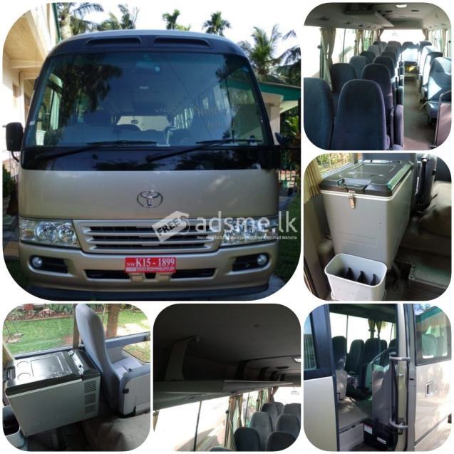 Ac Bus | Toyota | Mitsubishi Rosa Bus for Hire Service in Sri Lanka