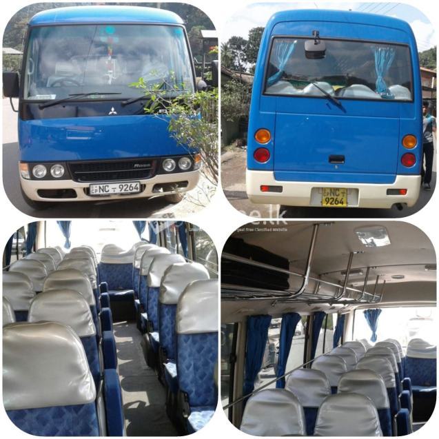 Ac Bus | Toyota | Mitsubishi Rosa Bus for Hire Service in Sri Lanka