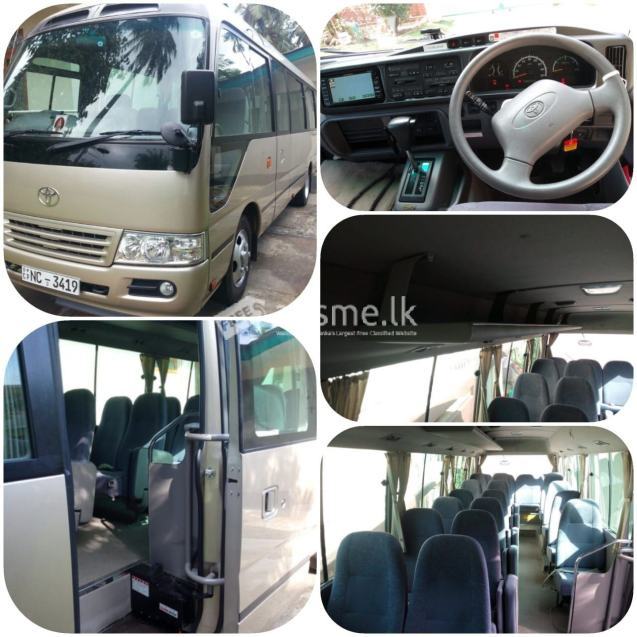 Ac Bus | Toyota | Mitsubishi Rosa Bus for Hire Service in Sri Lanka