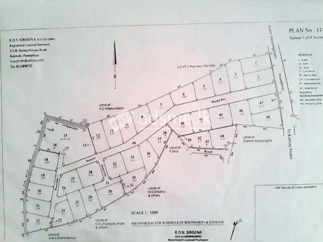 14 Perches Land for Sale in Facing the Veyangoda to Kalagedihena road