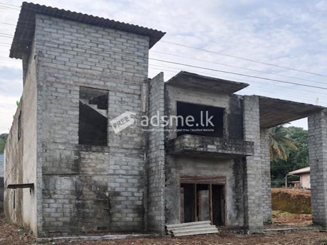 Two-Storey half built house for Sale at Ragama.