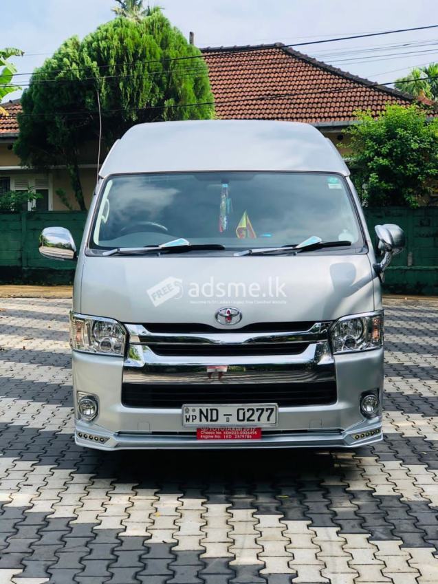 KDH HIGH ROOF VAN FOR HIRE SERVICE IN KALUTARA