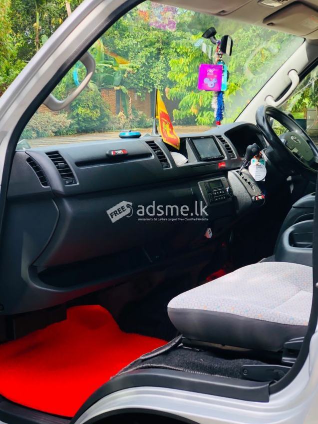 KDH HIGH ROOF VAN FOR HIRE SERVICE IN KALUTARA