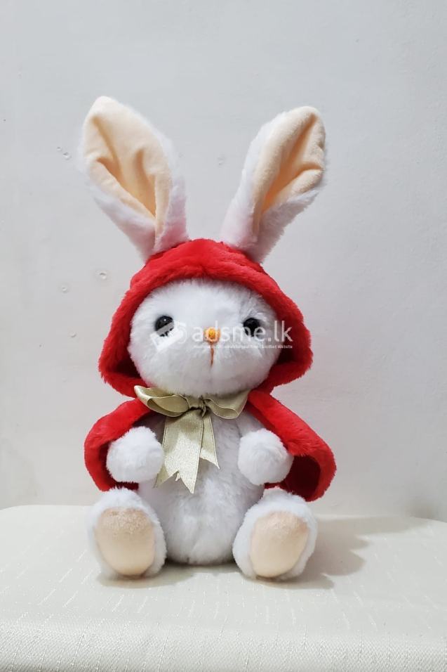 Handmade Soft Toy Red Riding Bunny