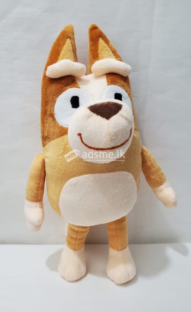 Handmade Character Soft Toys Bluey and Bingo