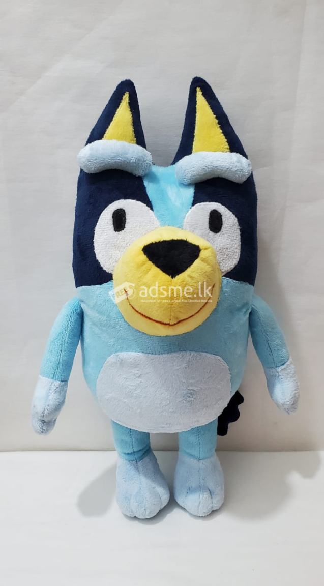 Handmade Character Soft Toys Bluey and Bingo