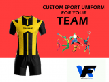 Sports Uniform Print and Embroidery