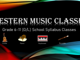 Wetern Music Classes for Grade 6-11(O/L)