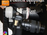 Camera DSLR Equipment For Rent