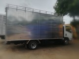 Lorry body with a strong and confident finish.