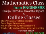 Tution from Engineers for Mathematics