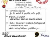 English Courses (for after A/L students)