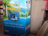Solar Powered Lighting System/ Phone Charging Unit