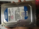 WD HDD WITH 2 GAMES(500GB)