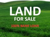 LAND FOR SALE with 100% BANK LOAN