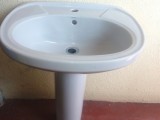 Oil Lamp single bed and wash basame