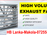 Exhaust fan srilanka, Industrial Blowers srilanka