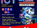 ICT Online Classes for grade 6, 7, 8, 9, 10 & O/L
