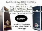 Intel Core 2 Duo E7500 @ 2.93GHz