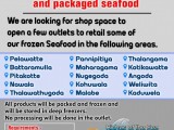Retail space for Processed and Packaged Frozen seafood outlet