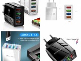 EU/US Plug USB Charger Quick Charge 3.0 For Phone Adapter