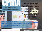 Certified Project Management Analyst- CPMA