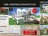 Apartment & Housing Construction - S S B Construction (Pvt) Ltd.