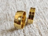 Gold Plated Couple/Engagement Rings