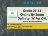 Maths Class