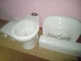 Bathroom Commode with Wash Basin
