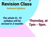 Grade 10 History Revision Classes - Online