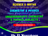 Chemistry for advanced level students and undergraduates