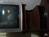 CRT TV with the Stand