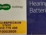 HEARING AID BATTERY SIZE 10